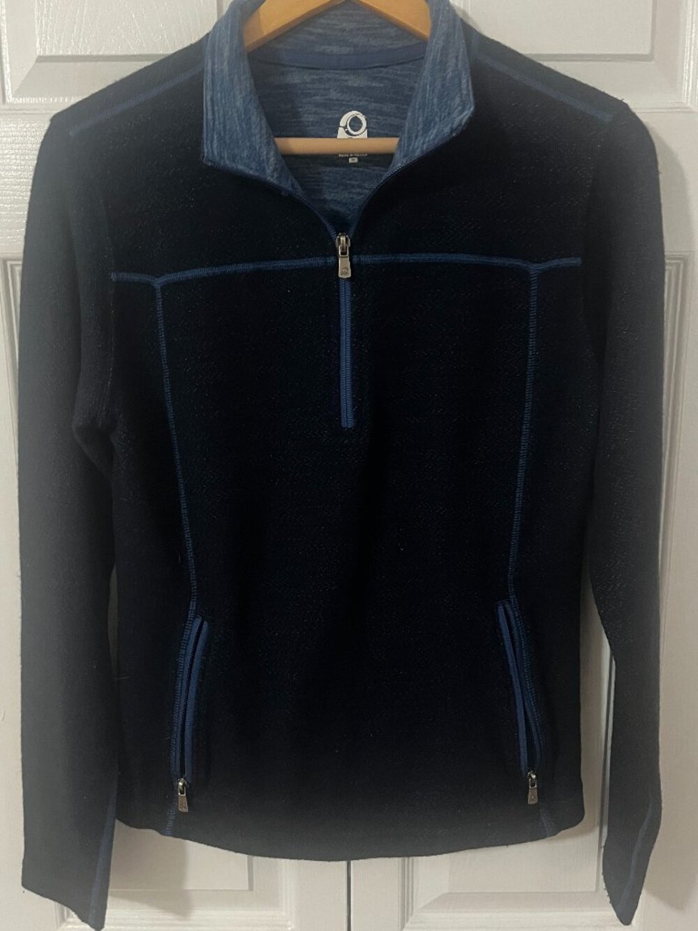Overland Quarter-Zip Wool Blend Pullover